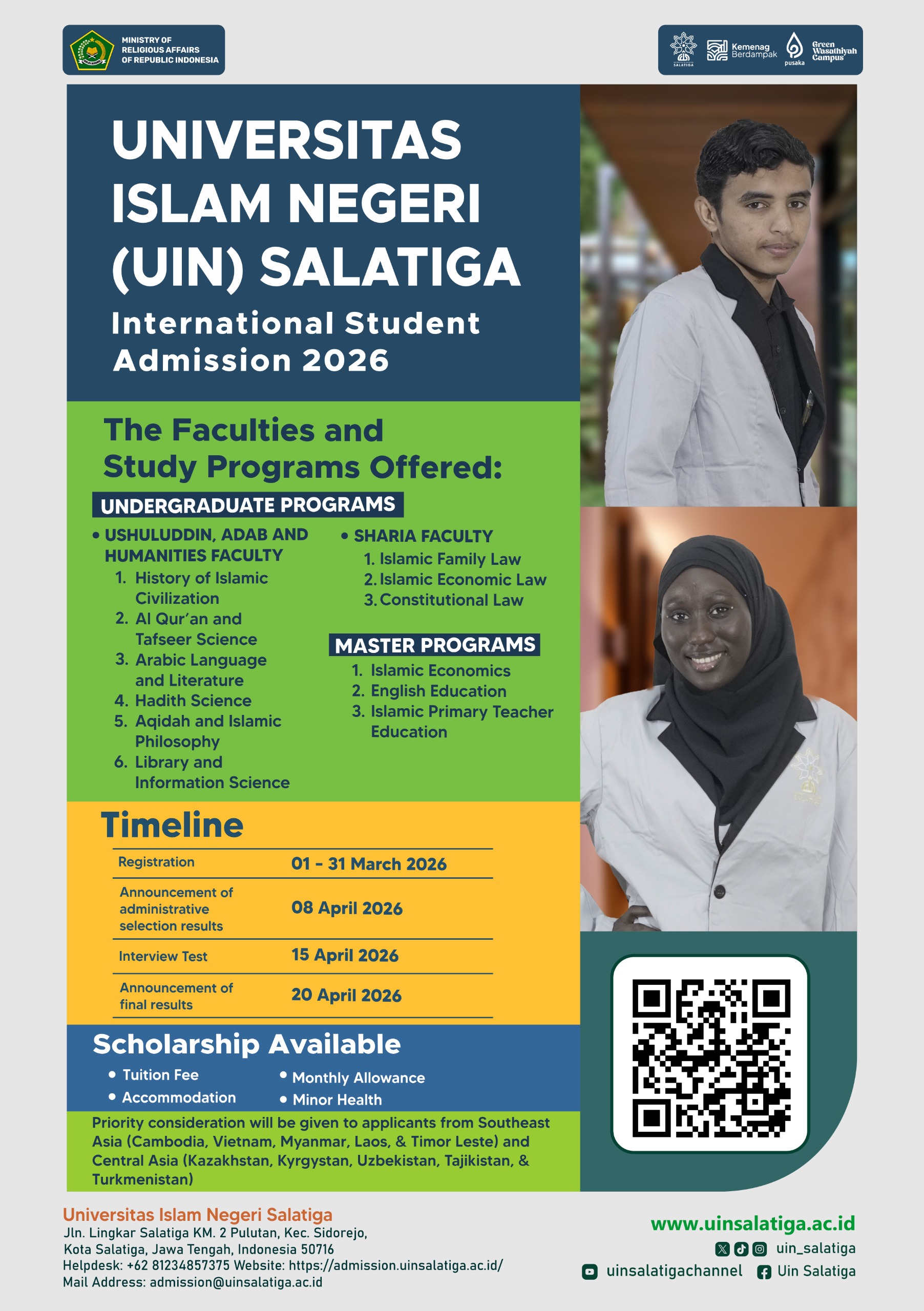 Brosur Mahasiswa Asing 2026